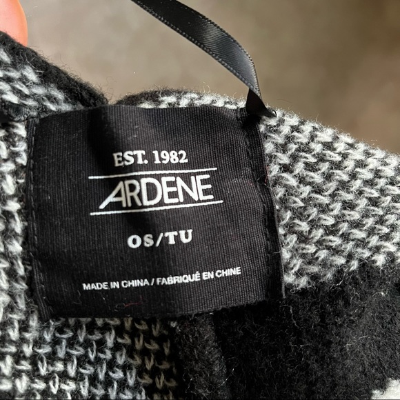 Ardene- Striped Poncho with fringe - Picture 7 of 8